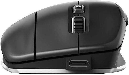 3D Connexion Cadmouse Compact Wireless Ergonomic Mouse Gray