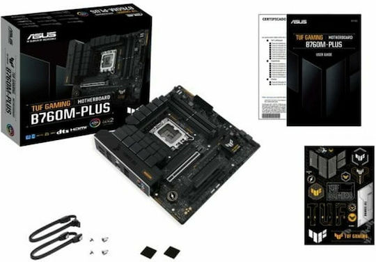 Asus TUF Gaming B760M-PLUS Motherboard ATX with Intel 1700 Socket