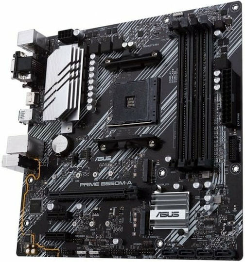 Asus Prime B550M-A/CSM Дънна платка Micro ATX с AMD AM4 Сокет