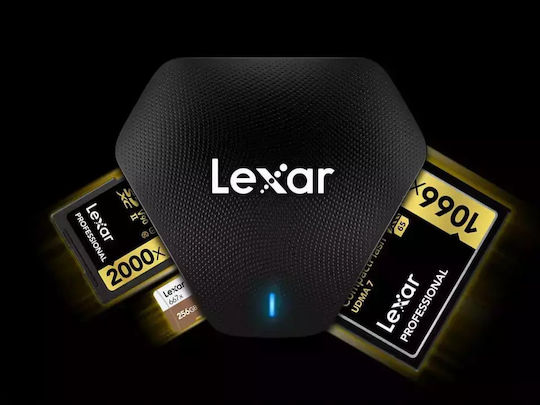 Lexar Professional Card Reader USB 3.0 για SD/microSD/CompactFlash