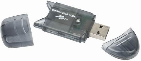 Gembird Card Reader USB 2.0 για SD