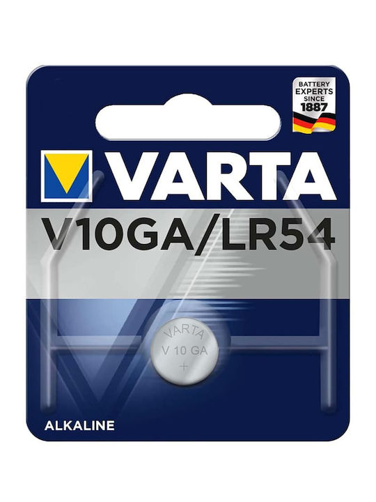 Varta V10GA Αλκαλικές Μπαταρίες Ρολογιών LR54 1.5V 2τμχ
