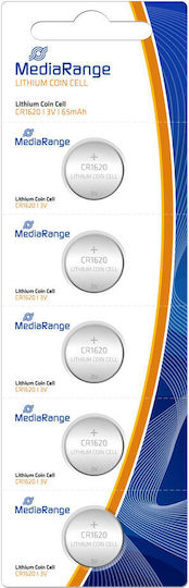 MediaRange Batterien Lithium für Uhren CR1620 3V 5Stück