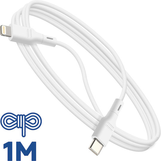 Blue Star Regular la Cablu Lightning 27W Alb 1m