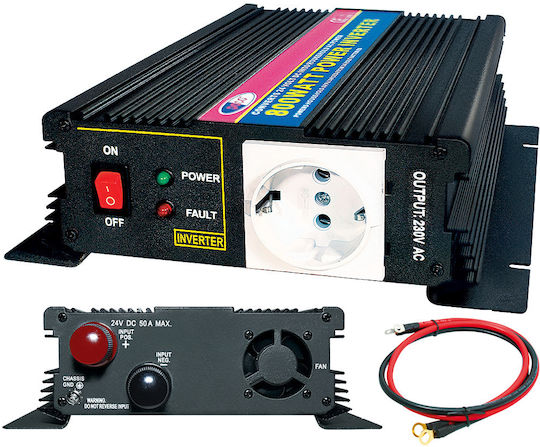 Amarad PS800-24 Modified Sine Wave Inverter Power 800W with Nominal Input Voltage 24V Single Phase