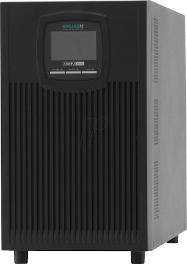 Digitus DN-170096 UPS On-Line 3000VA 3000W με 8 IEC Πρίζες