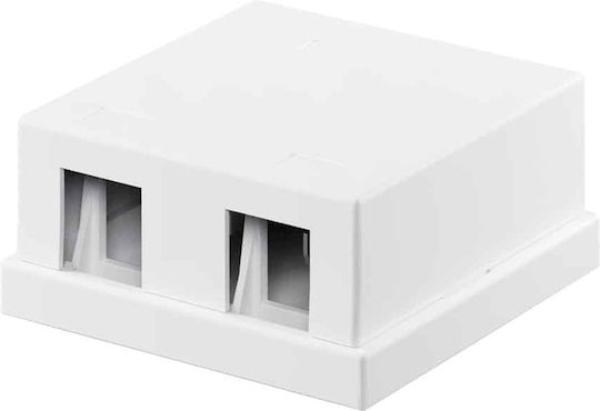Goobay Keystone pentru 2 porturi de rețea 61.42mm 1buc (79366)