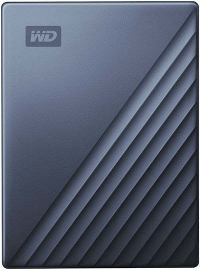 Western Digital My Passport Ultra USB 3.1 / USB-C External 2.5" HDD 4TB Blue