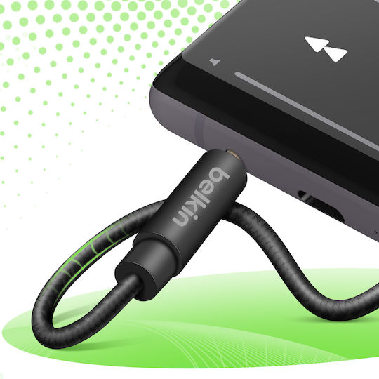 Belkin 3,5mm Klinkenkabel - 3,5mm Stecker Schwarz 1,2 m
