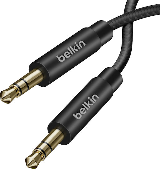Belkin 3,5mm Klinkenkabel - 3,5mm Stecker Schwarz 1,2 m