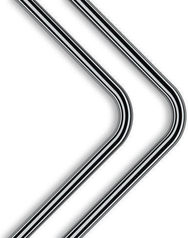 Ekwb EK-Loop Metal Tube 16mm 0.8m Pre-Bent 90° Nichel negru 2pcs