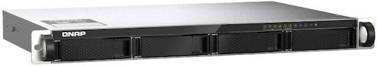 QNap TS-435XeU NAS Tower με 4 θέσεις για HDD/SSD και 3 θύρες Ethernet
