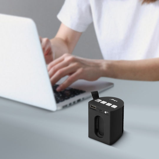 LinQ Bluetooth-Lautsprecher 3W mit Radio Schwarz KTS-683