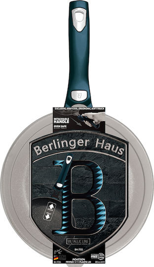 Berlinger Haus Metallic Line Pfanne aus Aluminium mit Deckel 24cm