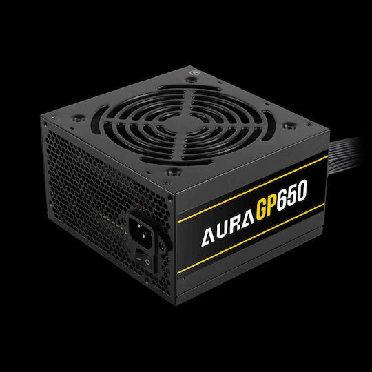 Gamdias Aura GP650 650W Черен Компютърно захранване Пълен кабел