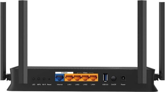 TP-LINK Archer BE230 v1 Wireless-Router Wi‑Fi 7 mit 5 Anschlüssen 2.5 Gigabit