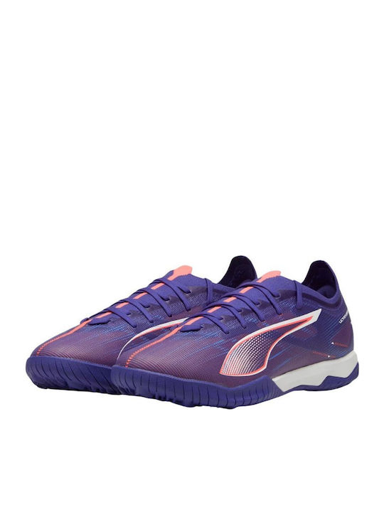 PUMA Ultra 5 Match Ποδοσφαιρικά Παπούτσια με Σχάρα TT Μωβ