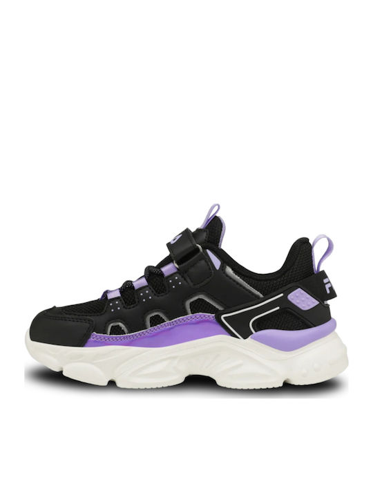 Memory Spinel 3 V Kinder Sneaker mit Bügel- und Schleifenverschluss Lila