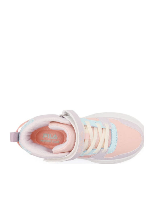 Μemory Ayo 3 V Παιδικά Sneakers High με Σκρατς Ροζ