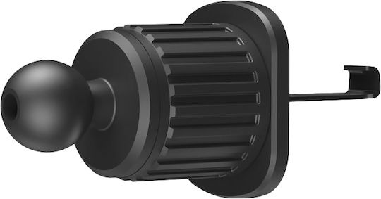Powertech Βάση Κινητού Αυτοκινήτου με Ρυθμιζόμενα Άγκιστρα Μαύρη