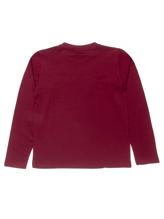 Alouette Kids Blouse Long Sleeve Burgundy