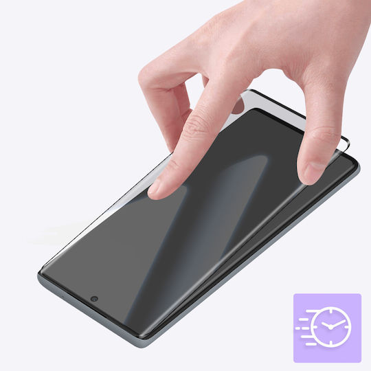 Avizar Tempered Glass Μαύρο (Motorola Edge 50 Fusion)