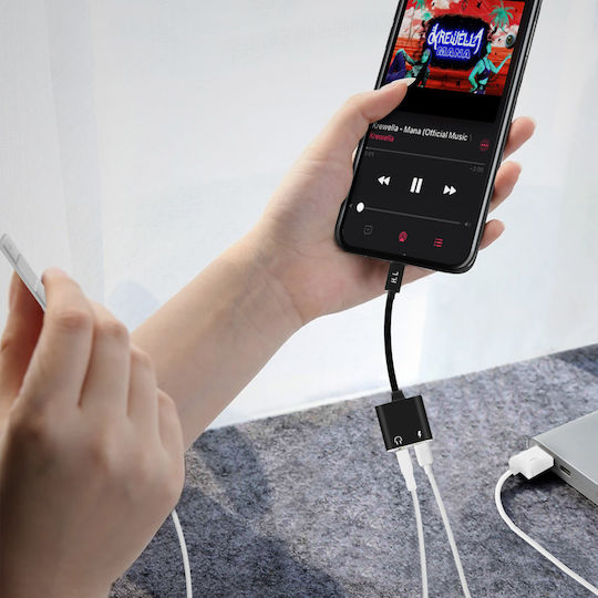 Avizar Конвертор USB-C мъжки към 3.5mm / USB-C женски 1 брой ADA-HL095-BK