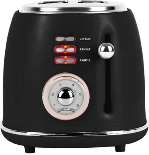 Berlinger Haus Prăjitor de pâine 2 sloturi 850W Negru