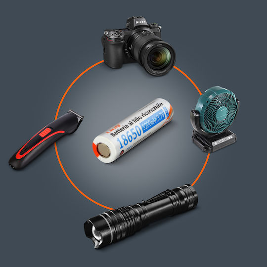 LinQ Baterii Reîncărcabile 18650 3200mAh 3.7V 2buc