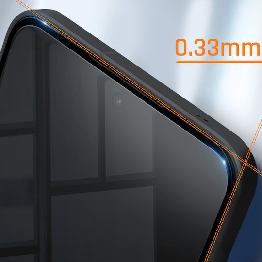 Akashi 0.33mm Gehärtetes Glas Schwarz (Galaxy S24+)