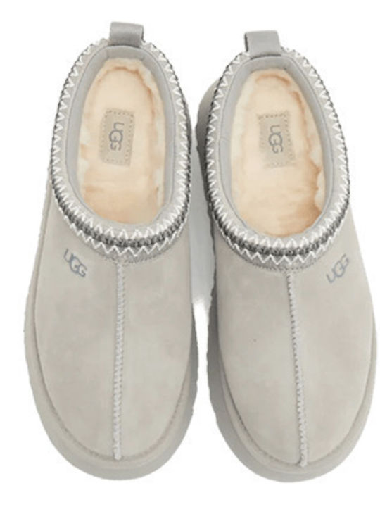 Ugg Australia Slipper Χειμερινές Γυναικείες Παντόφλες σε Μπεζ χρώμα