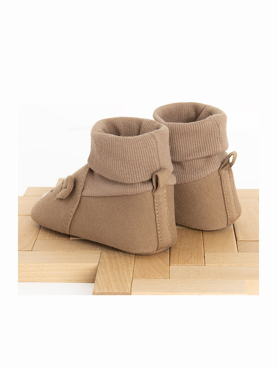 Kinderhausschuhe Braun