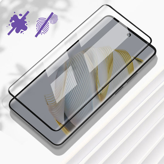 Avizar Tempered Glass Negru (Huawei Nova 10 Pro)