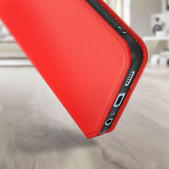 Honor 70 Lite X8 5g X6 Case Card-holder Cover Video Stand Red