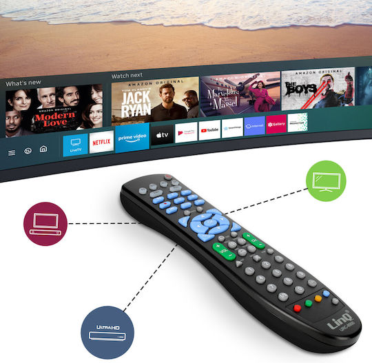 LinQ Telecomandă Universală URC-8900 pentru TV