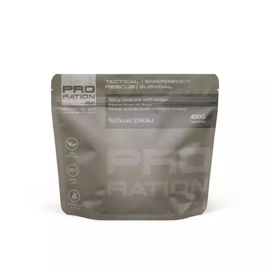Pro Ration Food/ Water Box Военни MRE - 15 Години