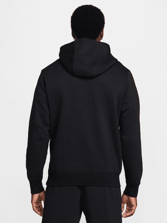Sweatshirt with Hood Black