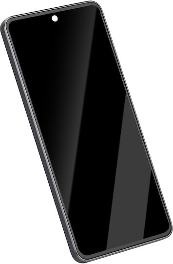 Clappio Full Face Tempered Glass Negru (Xiaomi 12 Lite)
