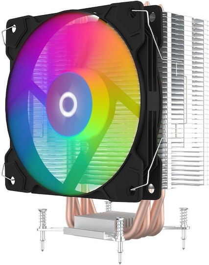 Aqirys Puck Pro V2 RGB Ψύκτρα Επεξεργαστή για Socket AM4/AM5/1200/115x/1700