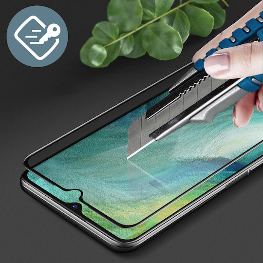 Force Glass Displayschutzfolie Schwarz (Oppo Find X2 Neo)