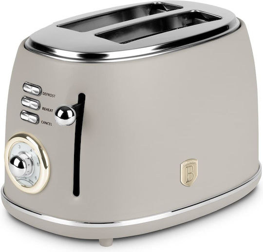 Berlinger Haus Φρυγανιέρα 2 Θέσεων 850W Γκρι