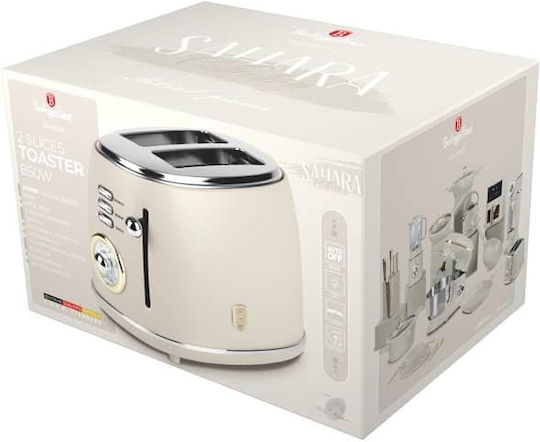 Berlinger Haus Φρυγανιέρα 2 Θέσεων 850W Γκρι