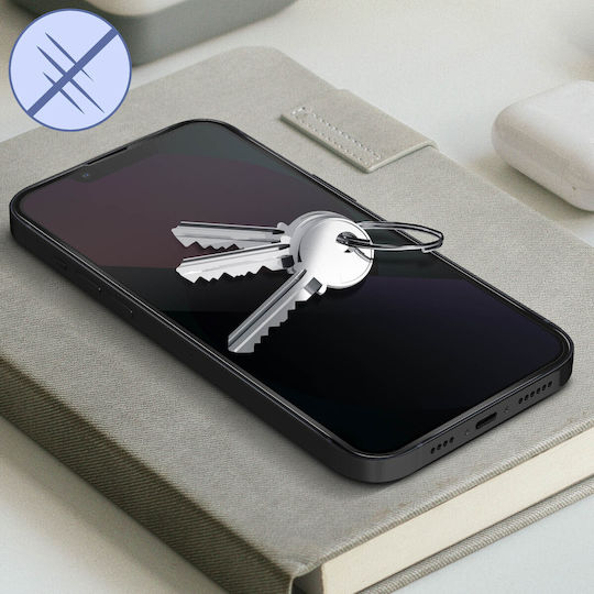 Akashi 2.5D 0.33mm Screen Protector Negru (iPhone 17e / 16e / 14 / 13 / 13 Pro)