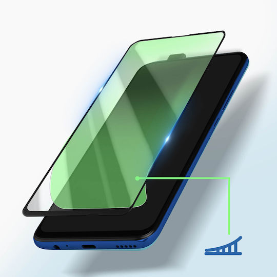 Avizar Tempered Glass Μαύρο (Huawei P Smart Z / Honor 9X / Honor 9X)