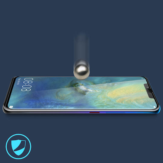 Avizar Gehärtetes Glas Schwarz (Huawei Mate 20 Pro)