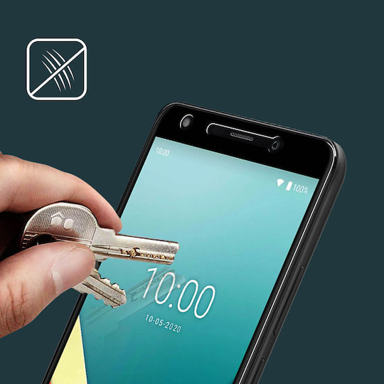 Wiko Закалено стъкло Черен (Wiko Y61)