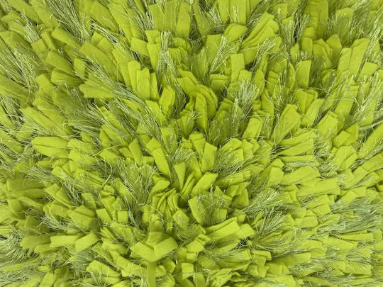Linea Home Bath Mat Shaggy Ibiza LH2044029 Lime 50x80cm