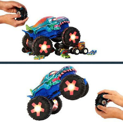 Mattel Remote Control Hw Monster Trucks Ps Mega Wrex Alive Jbd90