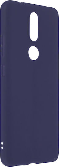 Husă Nokia 2.4 Flexibilă Anti-șoc Finisaj Mat Anti-zgârieturi Albastru