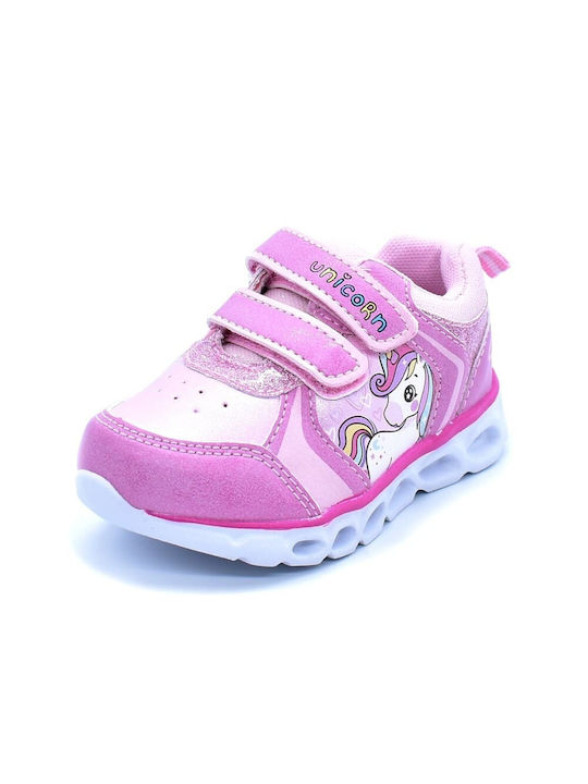 Disney Kids Sneakers Anatomic with Lights Fuchsia